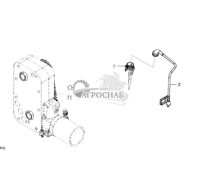2601 Нагреватель охлаждающей жидкости двигателя 